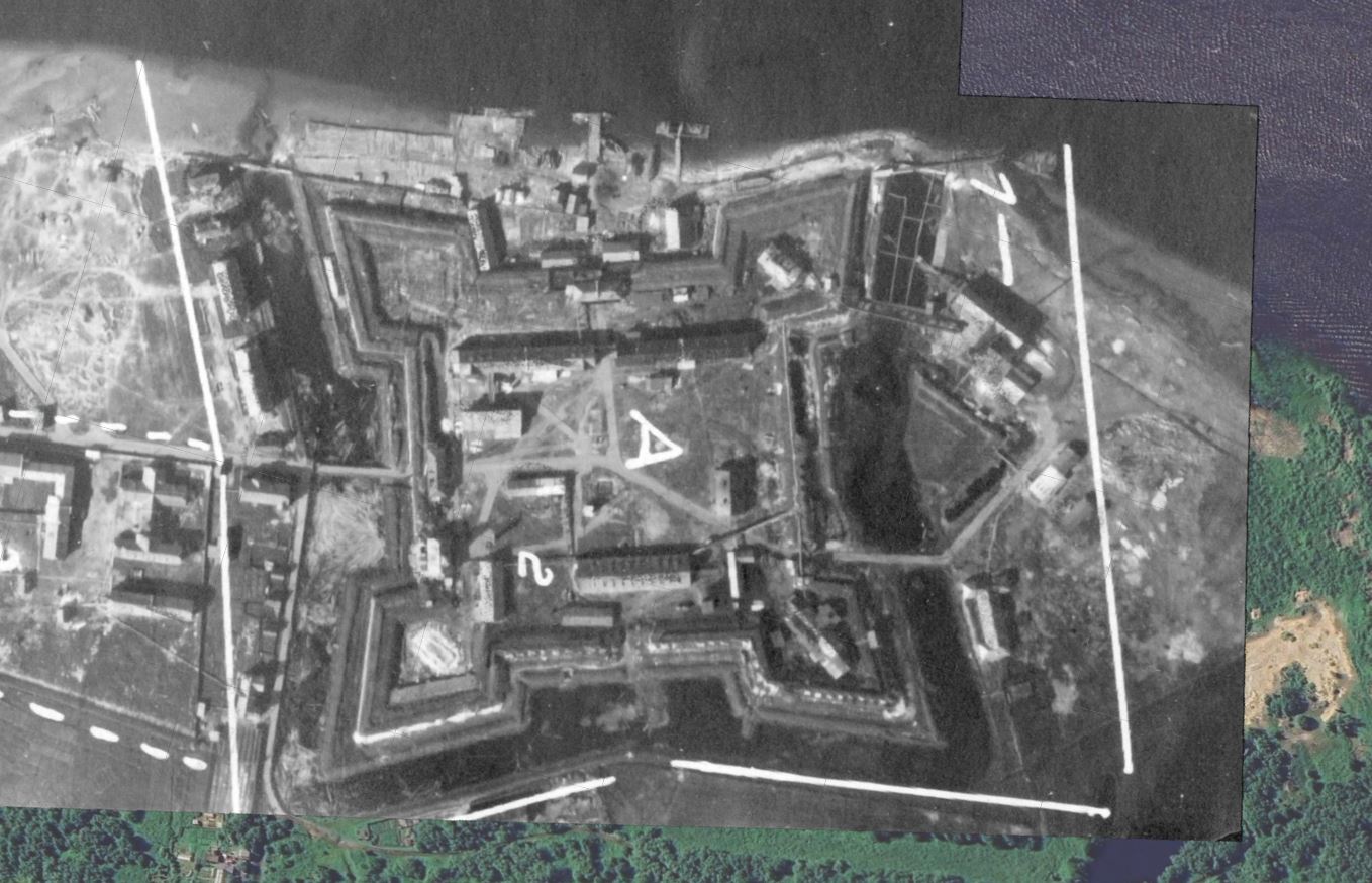 Новодвинская крепость в годы ВОВ.
